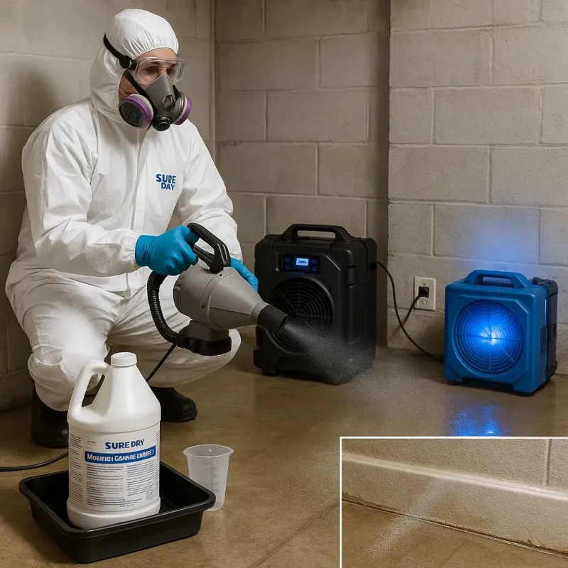 Sanitization and Odor Removal process in Tolleson, AZ